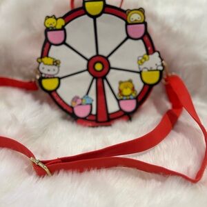 Sanrio Loungefly Crossbody Bag - Hello Kitty and Friends Carnival Crossbody Bag